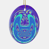 Ik heb een fijne dag keramisch ornament (Rechts)