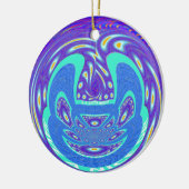 Ik heb een fijne dag keramisch ornament (Links)