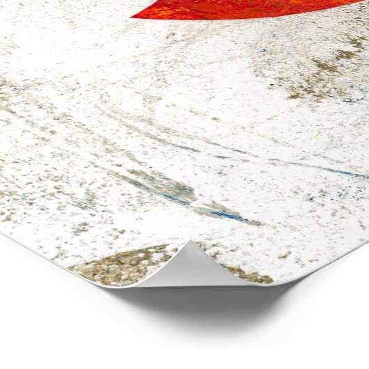 Ik heb een Flower Poster Wall Art gemaakt (Hoek)