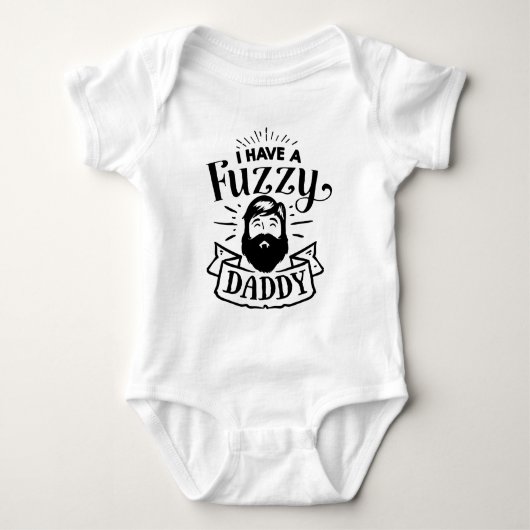 Ik heb een fuzzy papa romper (Voorkant)