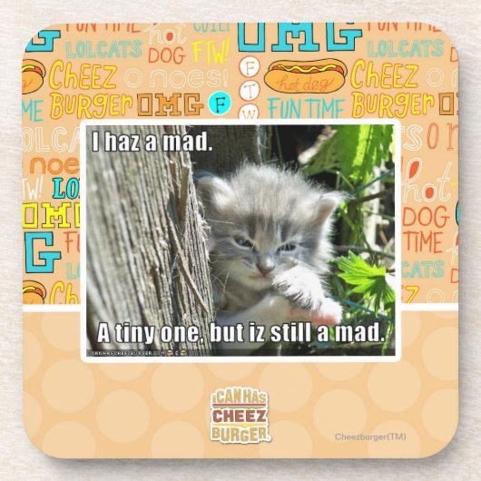 Ik heb een gek bier onderzetter (Voorkant)