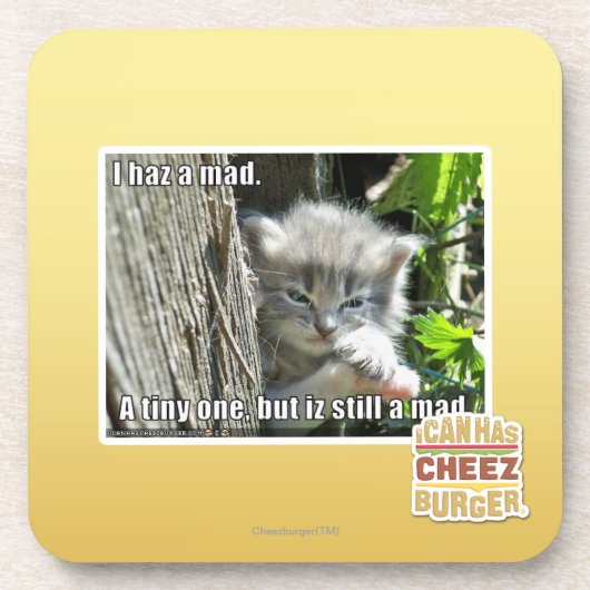 Ik heb een gek drankjes onderzetter (Voorkant)