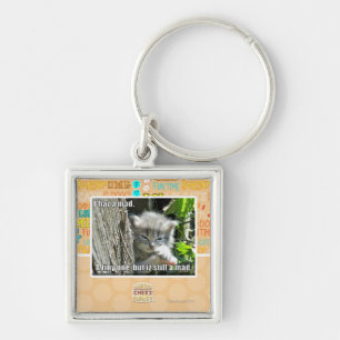 Ik heb een gek sleutelhanger