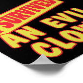 IK HEB EEN GESLOTEN EVIL OVERLEVEN POSTER (Hoek)