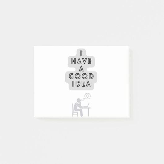 Ik heb een goed idee post-it® notes (Voorkant)