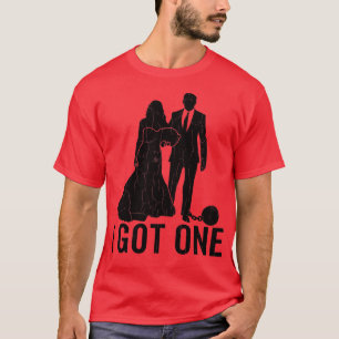 Ik heb één grappige bruid weduwschap met gehuwd gr t-shirt