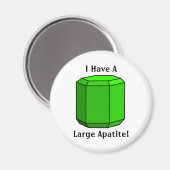 Ik heb een grote apatiet! magneet (Voorkant / Achterkant)