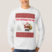 IK HEB EEN GROTE... Pas lelijke trui met lange mou T-shirt (Voorkant)