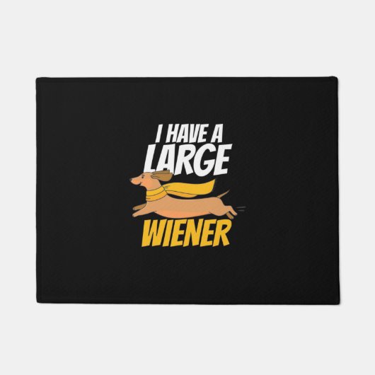 Ik heb een grote vrouw deurmat (Voorkant)