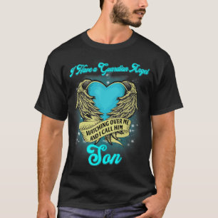 Ik heb een Guardian Angel die over me kijkt... ik  T-shirt