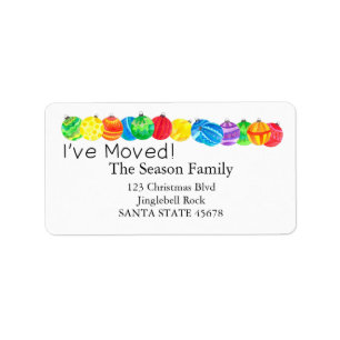 Ik heb een handbeschilderd waterverf label gemaakt