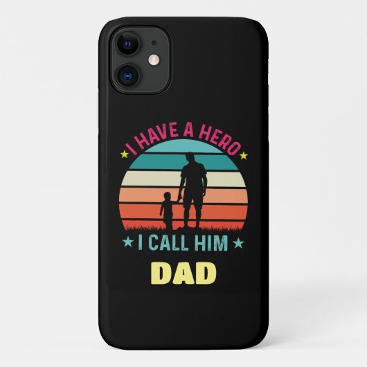 Ik heb een Hero die ik hem noem. Case-Mate iPhone Case (Achterkant)