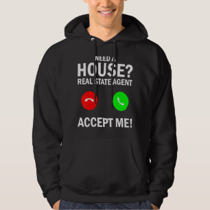 Ik heb een huis-echte overheidsagent nodig die me  hoodie
