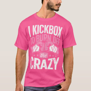 Ik heb een kickbox om de gekke grappige kickbokdel t-shirt