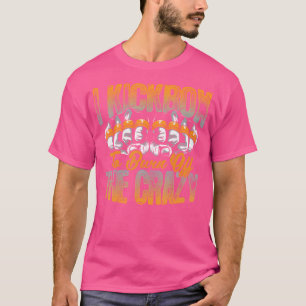 Ik heb een kickbox om de gekke kickboxer kickboxi  t-shirt
