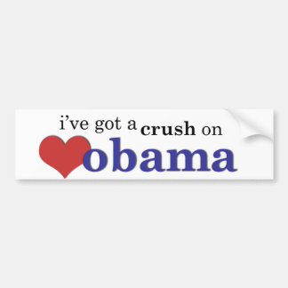 Ik heb een klap op Obama Bumpersticker