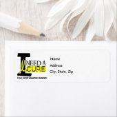 Ik heb een kure 1 endometriose nodig etiket (Insitu)