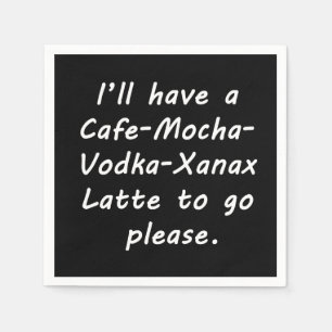 Ik heb een latte servet