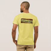 Ik heb een leuke dag... t-shirt (Achterkant volledig)