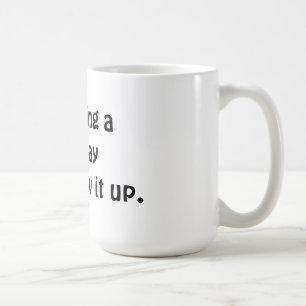 Ik heb een leuke mok. koffiemok