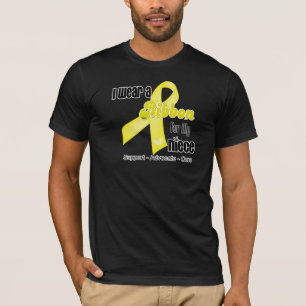 Ik heb een lint Draag voor mijn nicht - Sarcoma T-shirt