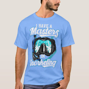 Ik heb een meester in Snorkeling Scuba Dive T-shirt