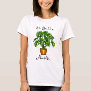 Ik heb een Monstera Creëer T-shirt