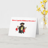 IK HEB EEN NIER VOOR JE KAART (Gele Bloem)