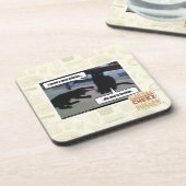 Ik heb een nieuwe minion nodig bier onderzetter (Linkerzijde)