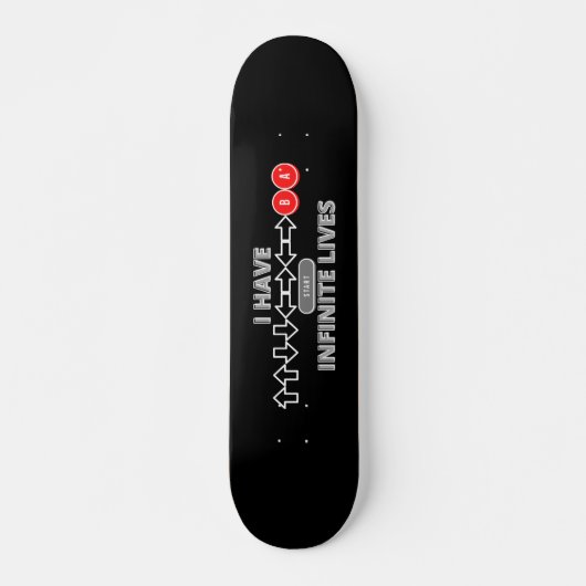 Ik heb een oneindige lifskuikcode skateboard (Voorkant)