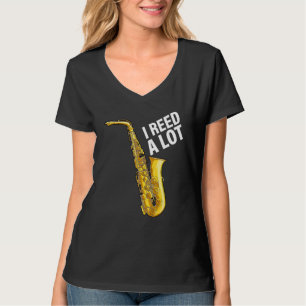 Ik heb een partijsaxofone speler, Jazz Musician Sa T-shirt