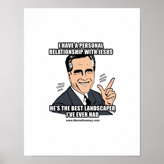 IK HEB EEN PERSOONLIJK RELATIE MET JESUS POSTER (Voorkant)