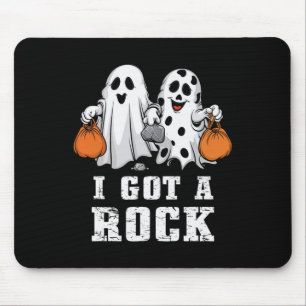 Ik heb een Rock Ghost Halloween Spooky Trick Treat Muismat