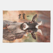 Ik heb een Schattigee boerenerf Theedoek (Horizontaal)