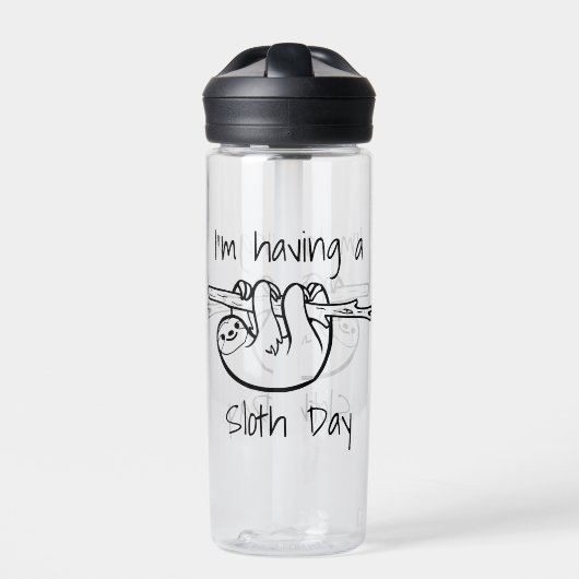 Ik heb een Sloth Day Waterfles (Voorkant)