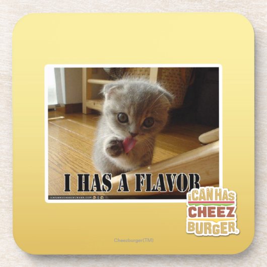 Ik heb een smaak onderzetter (Voorkant)