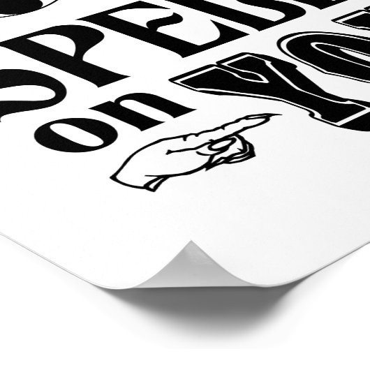 IK HEB EEN SPELL GESTELD OP JULLIE Funny Halloween Poster (Hoek)