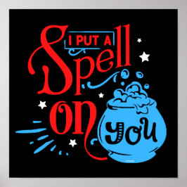 IK HEB EEN SPELL GESTELD OP JULLIE grappige hallow Poster