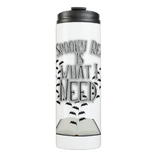 Ik heb een spooky lees epische lezing citaat nodig thermosbeker