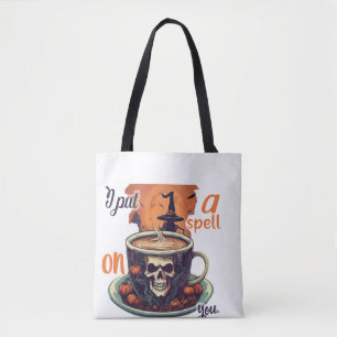 Ik heb een spreuk op je Halloween Tas