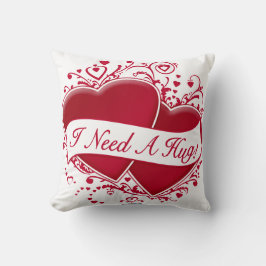 Ik heb een sukkel nodig. Rode harten Kussen