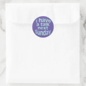 Ik heb een Talk Sticker (Tas)