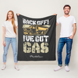 Ik heb een tankerchauffeur voor gas-Ice Road. Fleece Deken
