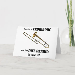 Ik heb een trombone. kaart