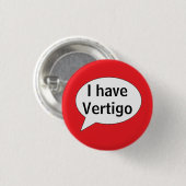 Ik heb een vertigo badge ronde button 3,2 cm (Voorkant /achterkant)