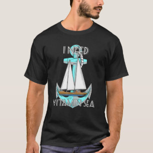 Ik heb een vitamine Zee nodig, een naadloze zagere T-shirt