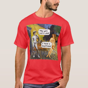 Ik heb een vriendje De geboorte van Venus T-shirt