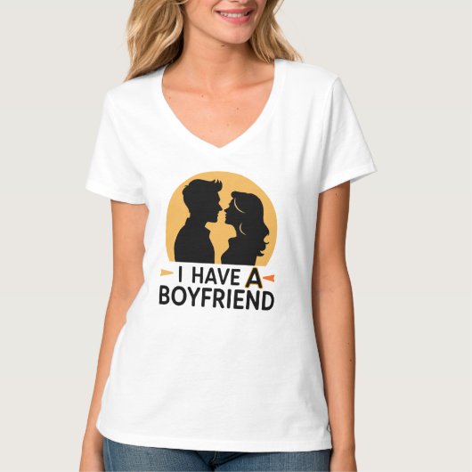 Ik heb een vriendje t-shirt (Voorkant)