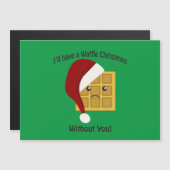 Ik heb een Waffle Kerstmis zonder jou (Voorkant / Achterkant)