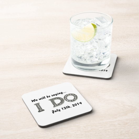 Ik heb een weddenschap om het Onderzetter Datum Dr (Rechterzijde)